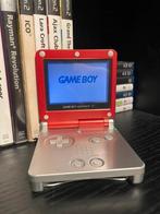 Gameboy Advance SP Mario Edition, Spelcomputers en Games, Spelcomputers | Nintendo Game Boy, Ophalen of Verzenden, Gebruikt, Game Boy Advance SP