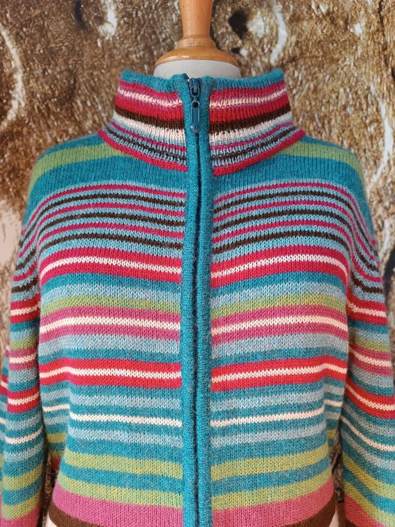💖 Prachtig 100% Pure Alpaca wollen vest M, Kleding | Dames, Truien en Vesten, Maat 38/40 (M), Overige kleuren, Ophalen of Verzenden