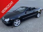 Mercedes-Benz CLK-klasse Cabrio 240 Elegance, Auto's, Mercedes-Benz, Automaat, Achterwielaandrijving, Gebruikt, Zwart