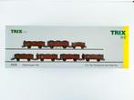 Trix 24258 set van 7 goederenwagens (zeldzaam), Gelijkstroom, Trix, Ophalen of Verzenden, Nieuw