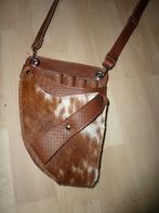 Artivo kappersholster kapperstas echt rundleer leer, Verzenden, Nieuw, Bruin, Handtas
