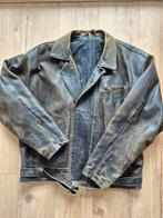 Vintage Leren Jack, Kleding | Heren, Ophalen, Overige maten, Gedragen, Onbekend