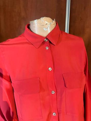 SET blouse maat m origineel ZGAN ACETAT & ZIJDE beschikbaar voor biedingen