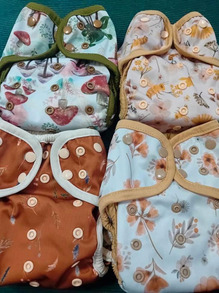 4 Lighthouse SIO Luiers One Size, Kinderen en Baby's, Badjes en Verzorging, Ophalen of Verzenden