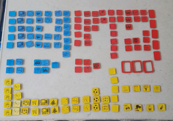 Pictogrammen Magnetisch, Huis en Inrichting, Woonaccessoires | Memoborden, Gebruikt, Overige typen, Ophalen of Verzenden