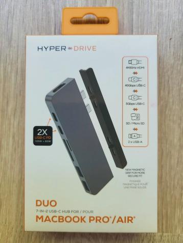 Complete USB-hub voor Macbook Pro / Air Hyperdrive beschikbaar voor biedingen