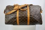 Louis Vuitton Keepall 50 Bandouliere - 645, Sieraden, Tassen en Uiterlijk, Tassen | Reistassen en Weekendtassen, Gebruikt, Beige