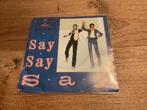 Paul McCartney & Michael Jackson, Say, say say, Ophalen of Verzenden, 7 inch, Single