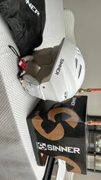 Skihelm wit maat m Sinner, Ophalen of Verzenden, Zo goed als nieuw, Overige typen