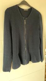 Vestje met rits, Ophalen of Verzenden, Zo goed als nieuw, Blauw