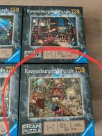 Escape Puzzel 759stukjes, Ophalen, 500 t/m 1500 stukjes, Zo goed als nieuw, Legpuzzel
