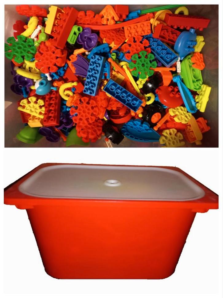 K'nex Bak Onderdelen - Te huur - Kid, Micro & Classic, Kinderen en Baby's, Speelgoed | Bouwstenen, Gebruikt, K'nex, Ophalen