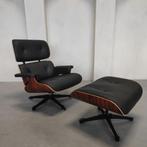 Vitra Eames Lounge Chair – Palisander - Nero F leder, Ophalen of Verzenden