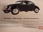 1994 Volkswagen Kever óók Kever cabrio brochure Firebeetle, Boeken, Ophalen of Verzenden, Zo goed als nieuw, Volkswagen