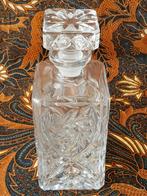 Mooie zware originele oude whiskykaraf uit Engeland 23 cm., Ophalen of Verzenden