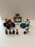 Lego politiebureau kluis monstertruck 60245, Ophalen of Verzenden, Zo goed als nieuw, Complete set, Lego