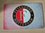 metalen decoratie bord feyenoord, Verzamelen, Merken en Reclamevoorwerpen, Ophalen of Verzenden, Zo goed als nieuw, Reclamebord