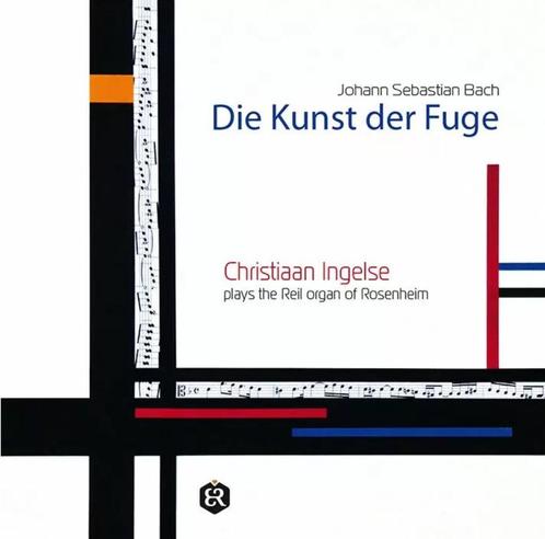 2CD J.S. Bach Kunst der Fuge Christiaan Ingelse Reil orgel, Cd's en Dvd's, Cd's | Klassiek, Nieuw in verpakking, Overige typen