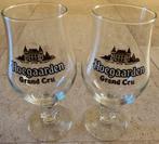Hoegaarden Grand Cru bierglazen (2 stuks), Verzamelen, Biermerken, Ophalen of Verzenden, Zo goed als nieuw, Glas of Glazen, Overige merken