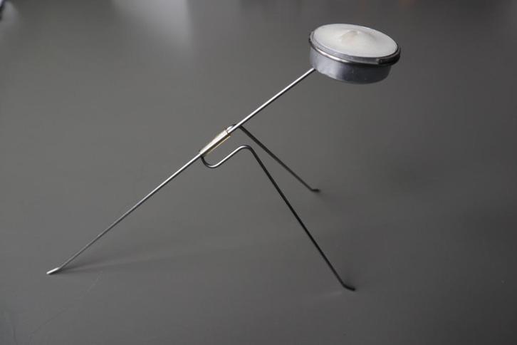 kandelaar giraf giraffe theelichtje kaars metaal messing, Huis en Inrichting, Woonaccessoires | Kandelaars en Kaarsen, Zo goed als nieuw