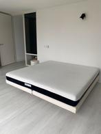 Natural box spring + high quality Italian mattress (200x200), Huis en Inrichting, Overige maten, Zo goed als nieuw, Ophalen, Tweepersoons
