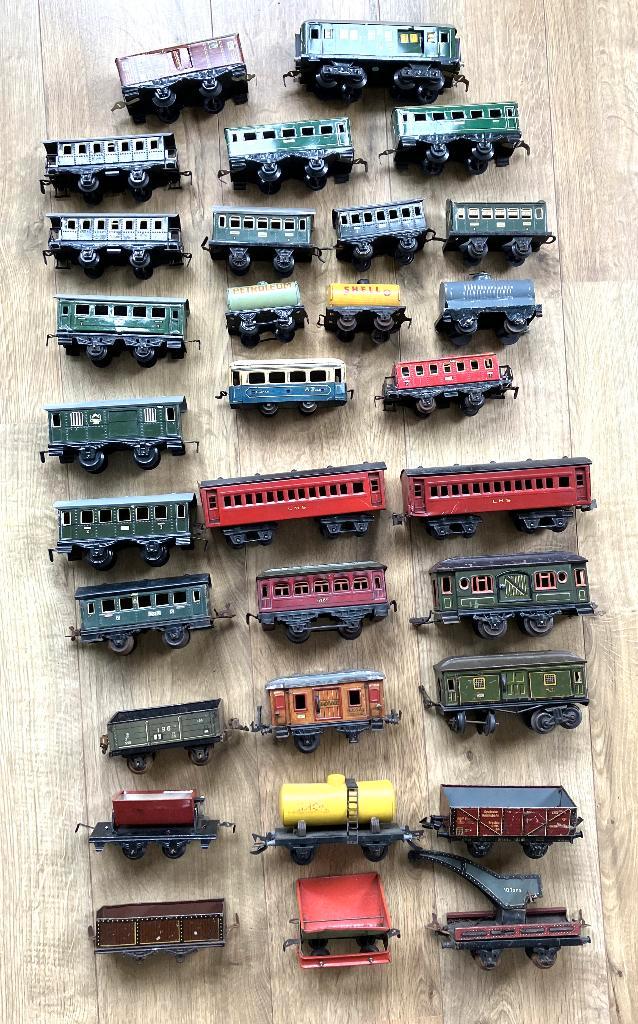 31 Wagons Spoor O, Antiek en Kunst, Antiek | Speelgoed, Ophalen of Verzenden