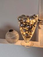 Vaas met verlichting,  en een glazen bal, Ophalen of Verzenden, Zo goed als nieuw