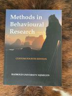 Methods in Behavioural Research - NIEUW, Ophalen of Verzenden, Beta, Zo goed als nieuw, WO