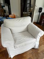 Ikea Ektorp Fauteuil beige, Huis en Inrichting, Fauteuils, Ophalen, Gebruikt, 75 tot 100 cm, Stof
