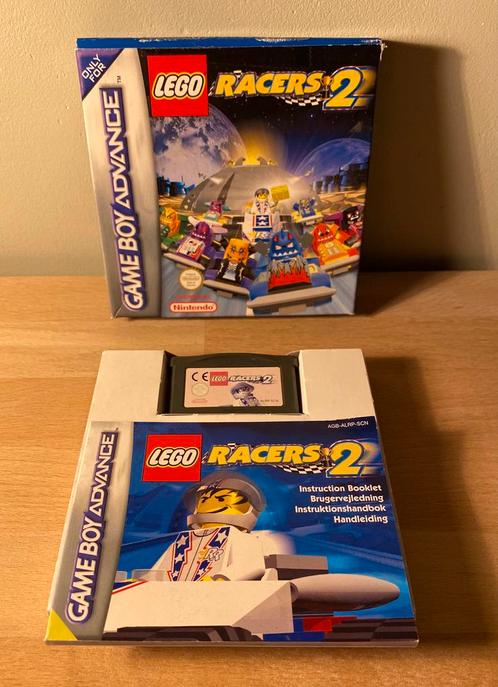 Nintendo GameBoy advance: Lego Racers 2, Spelcomputers en Games, Games | Nintendo Game Boy, Zo goed als nieuw, Racen en Vliegen