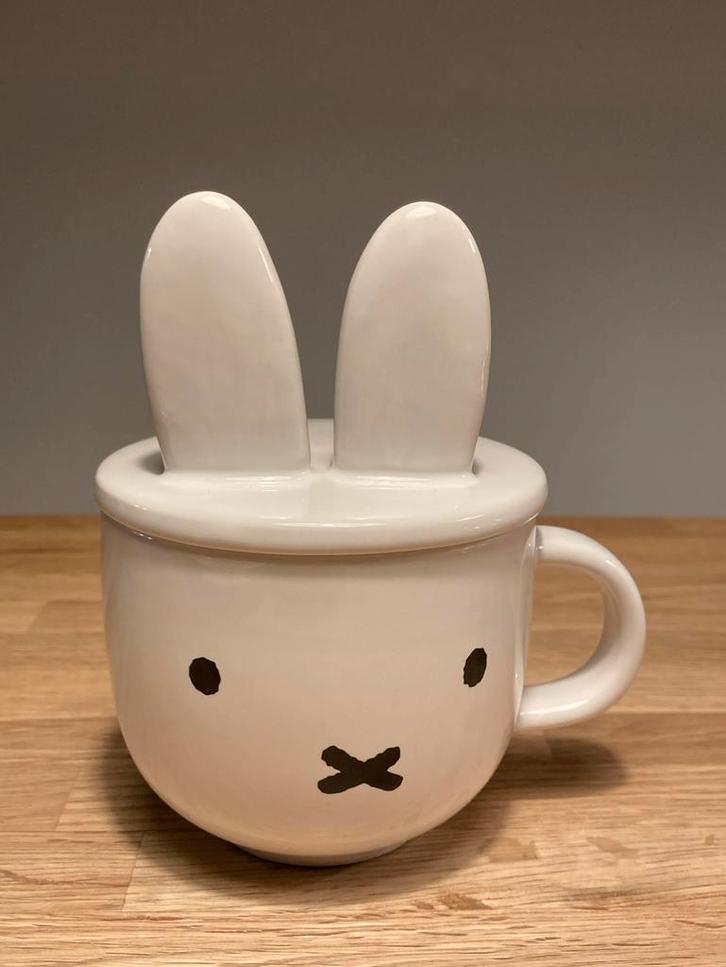 Nijntje Mok Beker Theekop met Deksel Hema collectie - Nieuw, Huis en Inrichting, Keuken | Servies, Nieuw, Kop(pen) en/of Schotel(s)