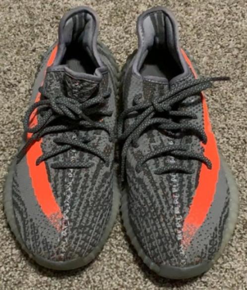 Adidas Yeezy Boost sneakers grijs oranje maat 43 nieuw Schoenen Marktplaats