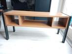 Tv meubel  hout grenen met zwart stalen poten  105x50x36, Ophalen, Gebruikt, Minder dan 100 cm, 25 tot 50 cm
