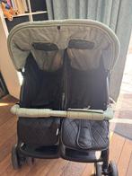 Lorelli Twin Groen + Regenhoes - Duowagen, Kinderen en Baby's, Kinderwagens en Combinaties, Duowagen, Zo goed als nieuw, Ophalen