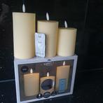 GLOEDNIEUWE KAARSEN 3 DELIG, Huis en Inrichting, Woonaccessoires | Kandelaars en Kaarsen, Ophalen, Nieuw, Overige materialen, Minder dan 25 cm