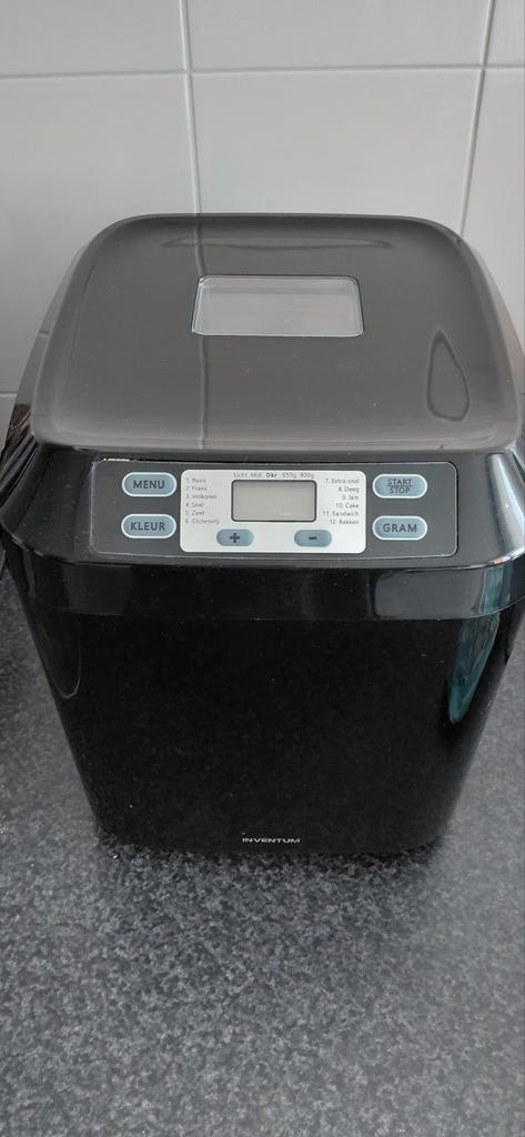 Inventum Broodbakmachine - Perfect voor thuisbakken!, Witgoed en Apparatuur, Broodbakmachines, Zo goed als nieuw, Met timer, 400 tot 800 gram deeg