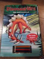 Dinosaurus sjablonenboek, Ophalen of Verzenden, Gebruikt, Knutselen