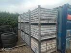 Stalen stapelbakken 12 stuks 65 euro per stuk, Doe-het-zelf en Verbouw, Kratten en Dozen, Ophalen, 100 cm of meer, 60 cm of meer