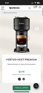Nespresso Vertuo Next Premium BRANR NEW, NOT OPENED NIUEW, Ophalen of Verzenden, Nieuw