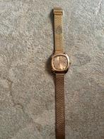 Vintage herenhorloge jaren ‘50, Sieraden, Tassen en Uiterlijk, Horloges | Antiek, Overige merken, Overige materialen, Met bandje