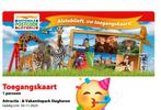6x toegangskaarten voor Slagharen, Tickets en Kaartjes, Drie personen of meer, Ticket of Toegangskaart