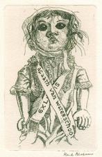 3168 Ex Libris Nederland : Henk Blokhuis, 1980, Verzenden