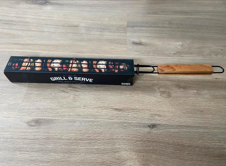 Nieuwe spiesloze spies voor de grill - Skewerless Skewer, Tuin en Terras, Barbecue-accessoires, Nieuw, Ophalen of Verzenden