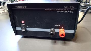 Voltcraft 24 Volt 3/5 Ampère voeding beschikbaar voor biedingen