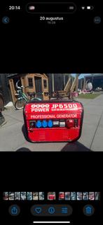 JP6500 Aggregaat - Zo goed als nieuw!, Elektrisch startend, Benzine, Ophalen of Verzenden, Zo goed als nieuw