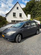 Mazda 5 1.8 2006 Grijs, Auto's, 74 €/maand, 1370 kg, 4 cilinders, 7 stoelen