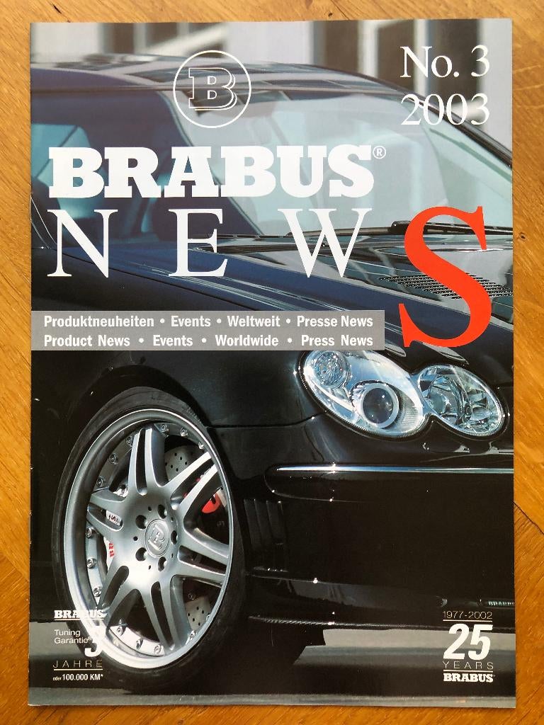 Brabus News no. 3 2003 (Mercedes), Verzenden, Nieuw, Mercedes, Mercedes-Benz