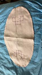 Roze ovaal kleedje, Antiek en Kunst, Antiek | Kleden en Textiel, Ophalen of Verzenden