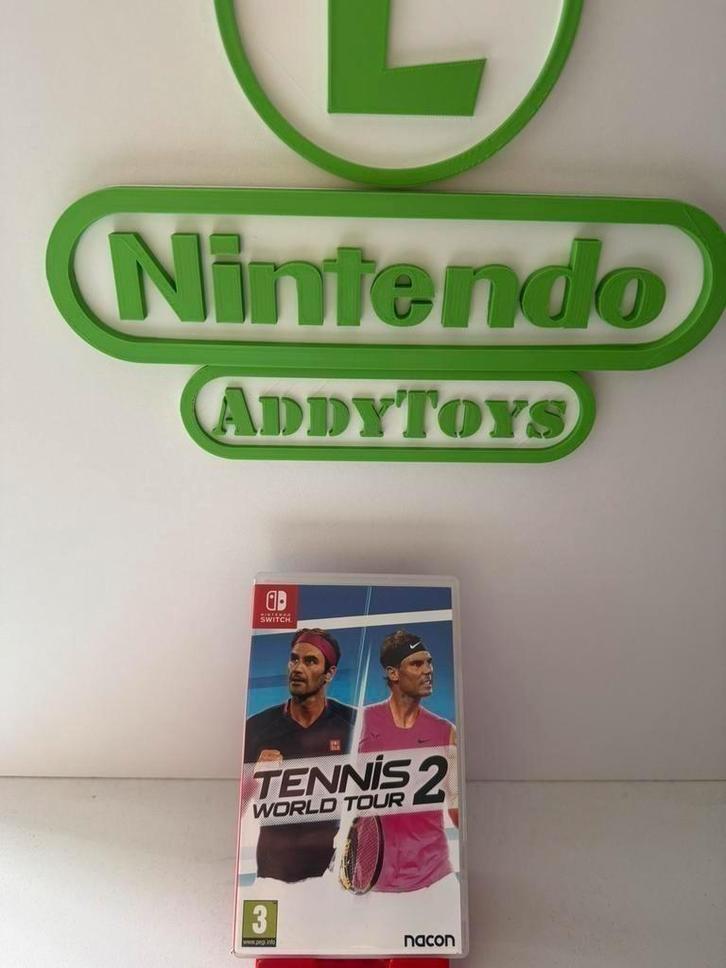 Tennis World Tour 2 Switch - Oled, Spelcomputers en Games, Games | Nintendo Switch, Zo goed als nieuw, Overige genres, 3 spelers of meer