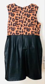 Joseph Ribkoff lederlook jurk maat 46[dmv], Kleding | Dames, Jurken, Zwart, Maat 46/48 (XL) of groter, Nieuw, Ophalen of Verzenden